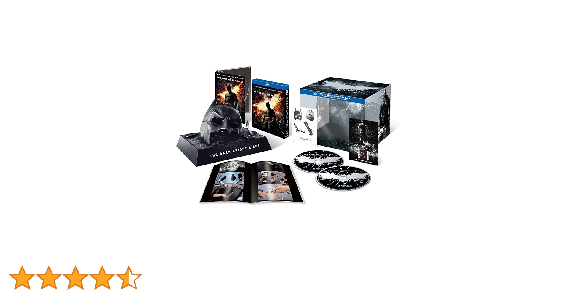 Amazon.co.jp: ダークナイト ライジング BATMAN COWL ブルーレイ